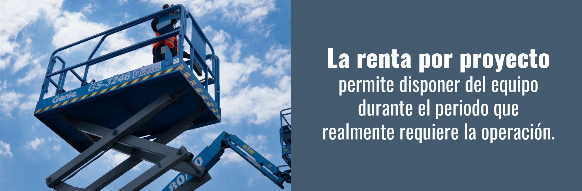 La renta por proyecto