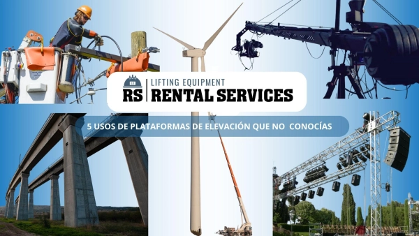 5 USOS DE LAS PLATAFORMAS DE ELEVACIÓN QUE NO CONOCÍAS