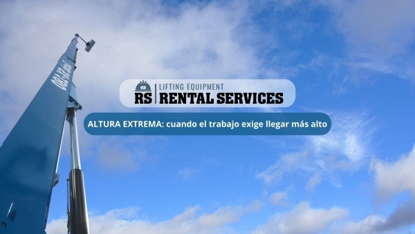 ALTURA EXTREMA: cuando el trabajo exige llegar más alto